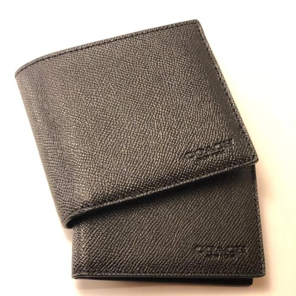 Black Duel Coach Wallet - Picture 1 of 6